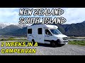 2 week campervan trip around new zealand south island part 1