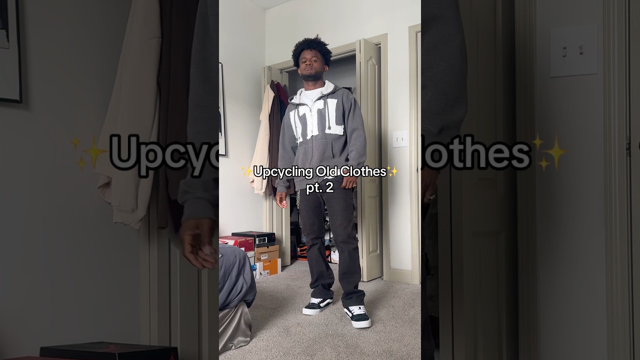 Upcycling Old Clothes Pt.2 