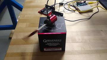 Embedded ILC Control, Quanser Qube, Sampling time=1500ms