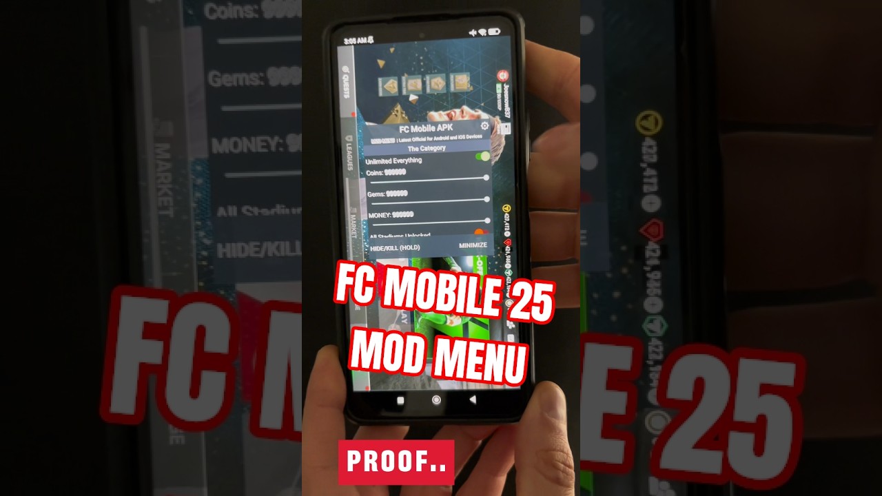 FC Mobile 25: Unlimited Money & Mod Menu (Android & iOS) 2025