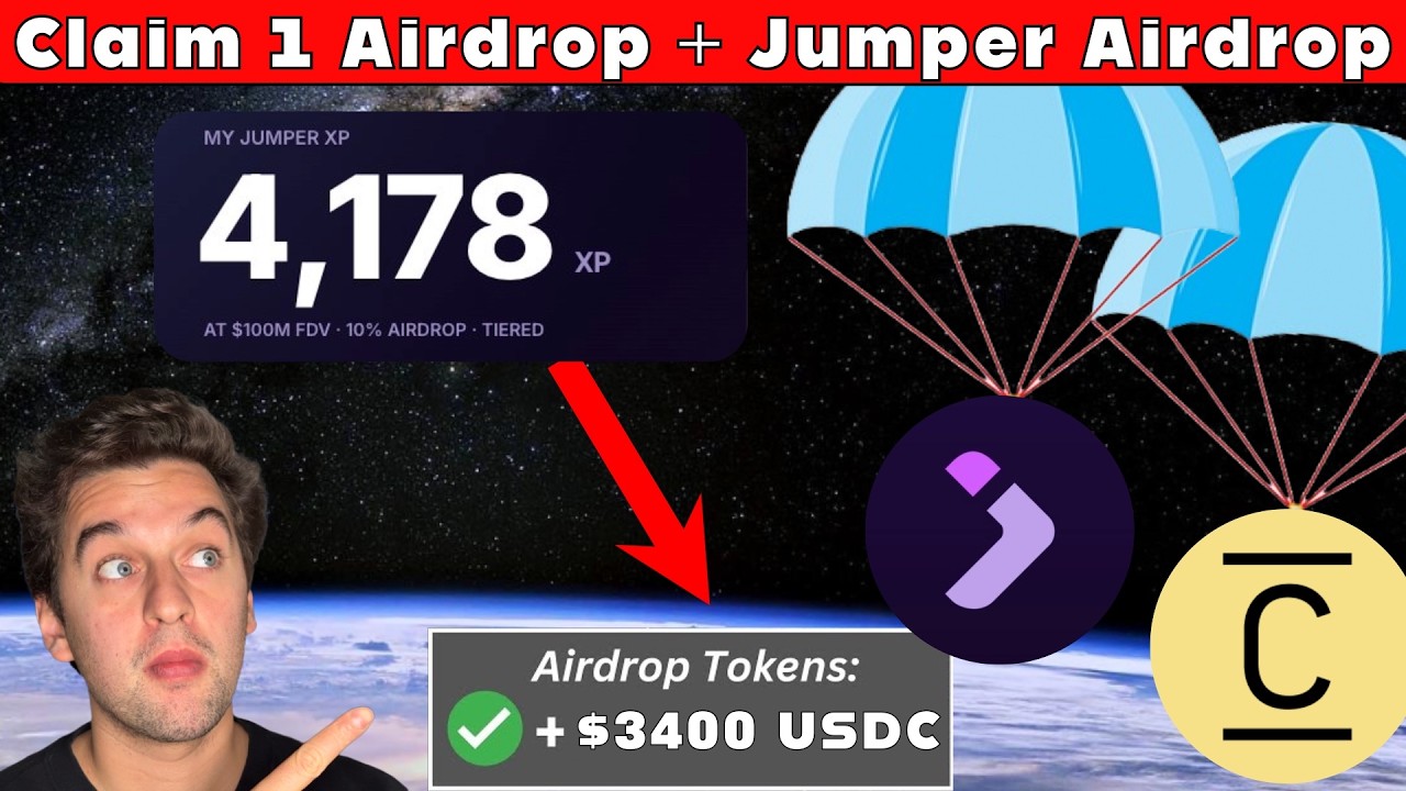 Claim 1 Airdrop + Jumper Airdrop - DO THIS NOW