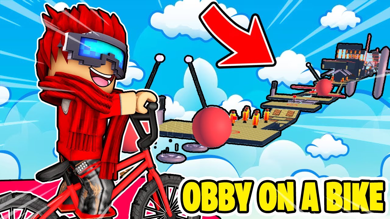 Roblox Obby, Men Jeg Er På CYKEL?