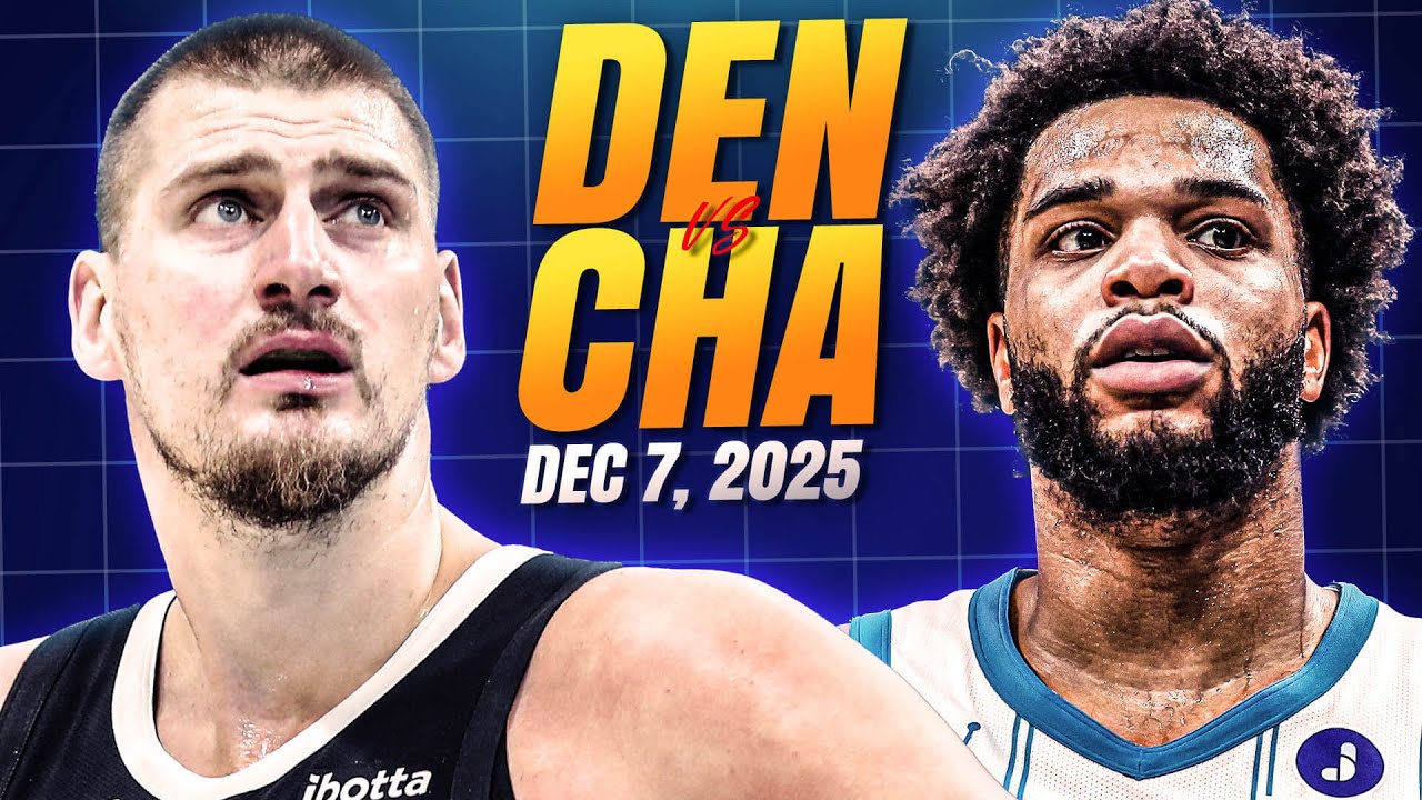 Denver Nuggets vs Charlotte Hornets – Full Game Highlights – December 7, 2025 NBA Season