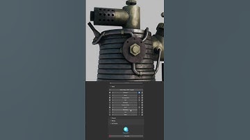 Smart Weathering 3.0 - Overview - Steampunk blowtorch procedurally textured in a few minutes #b3d