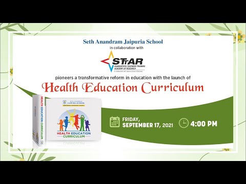 Mr. Shishir Jaipuria during the Launch of Health Education Curriculum