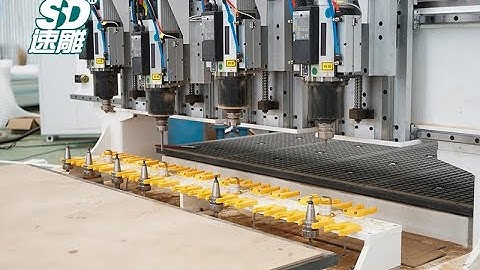 SUDIAO CNC New ATC CNC 4 Heads