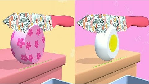 Asmr Slicing! Very Satisfying and Relaxing ASMR Slicing game