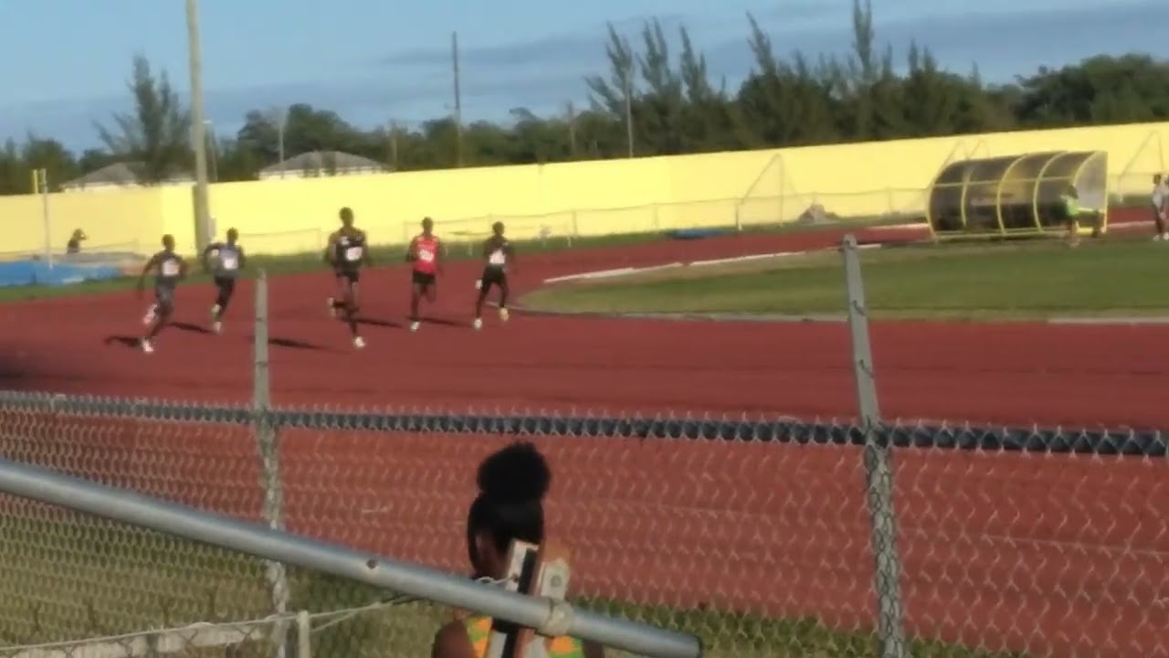 Freddie 200 meter heat under 17 boys @ Redline Classic 2023.