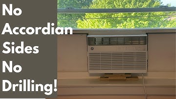 Installeer een raam-airco ZONDER zijpanelen of boren!