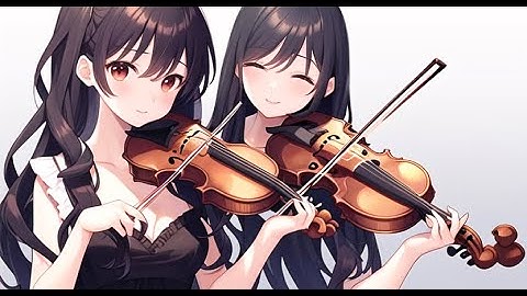 [無調 弦楽三重奏 自動作曲] AI作曲×AIイラスト集 Sonic Pi generative algorithmic music - experimental atonal string trio