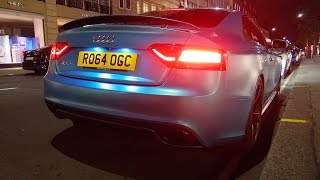 Matte Blue Audi RS5 Coupe - Redline Revs!