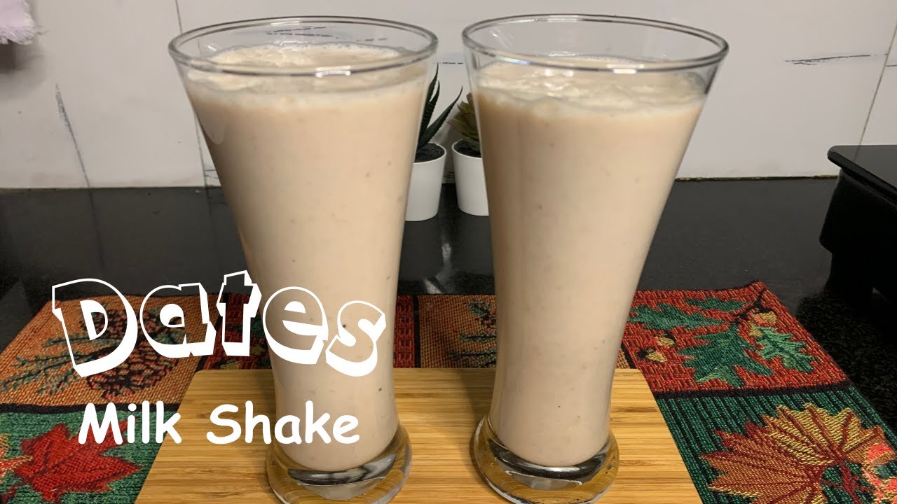 Dates Milkshake Delicious & Rich Milkshake Healthy Weight Gain