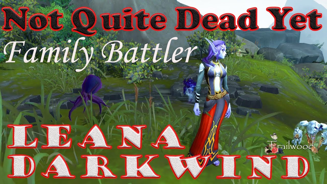 Family Battler Trainer Leana Darkwind and Not Quite Dead Yet Strategy