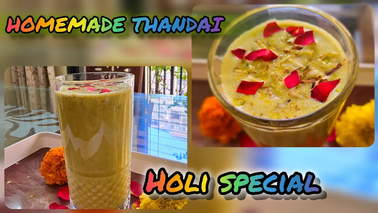 How to Make Thandai at Home | Holi Special Drink 