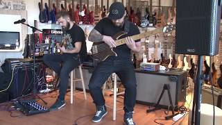 JINJER - Pisces (live playthrough guitar and bass)