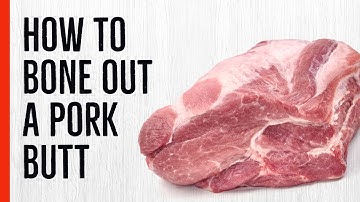 An Efficient Way to Bone Out a Boston Butt!