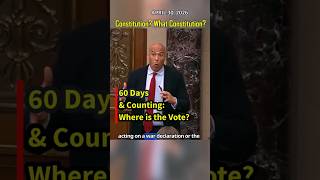"Deliberative Body" or Do-Nothing Senate? Booker Speaks.