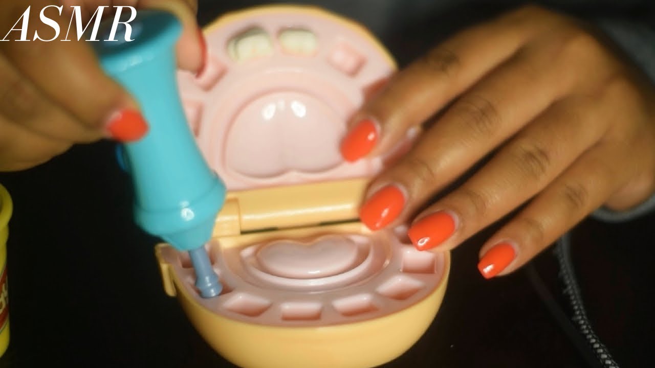 ASMRDentist gives you teeth+Tapping,Mouth sounds and more(Relax and