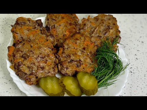 ПЕЧЕНОЧНЫЕ КОТЛЕТЫ (ОЛАДЬИ)! Любимый рецепт.