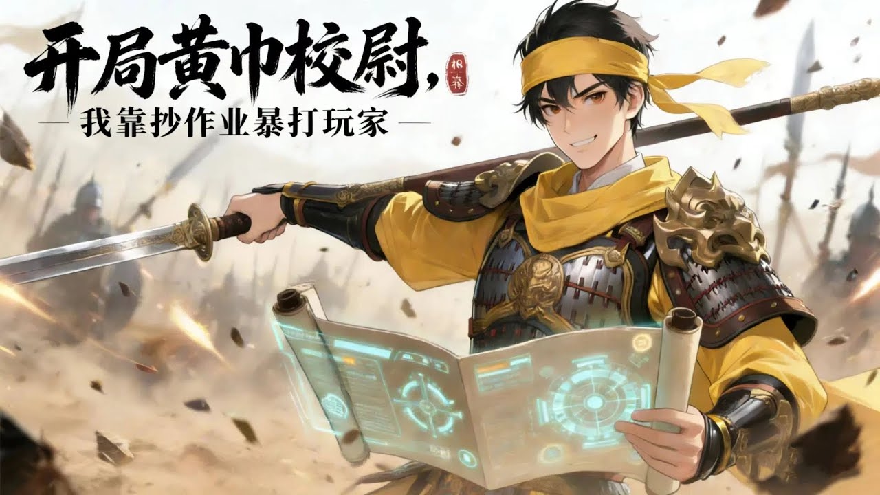 【NEW】《開局黃巾校尉，我靠抄作業暴打玩家》EP 1-46 開局穿進三國遊戲，他們以為我只是NPC，卻不知——我也來自現實，當我用現實文明打敗三國百萬士兵....  #爽文#動漫