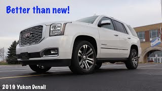 The 2019 GMC Yukon Denali rebuild project comes to an end