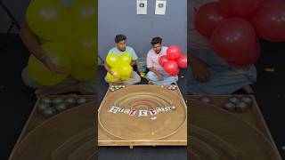 Roll  steel ball and pop balloon brother vs brother challenge part 315 #shorts