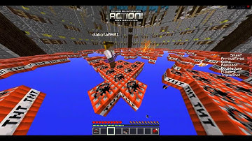 Hacker spotted im minecraft hypixel bow spleef