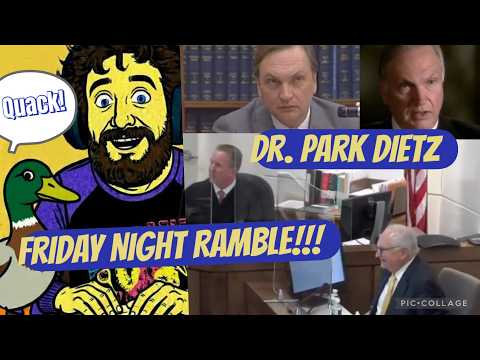 Dr. Park Dietz, Dahmer trial live with dan d on the Friday Night Ramble!