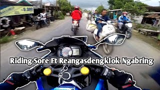 Bored Afternoon Riding Escorted by 30 Motorcycles | Ninja Zx25r Auto Geber Geber