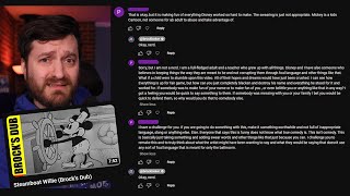 When Disney Adults Take My Dub Of Steamboat Willie Too Seriously
