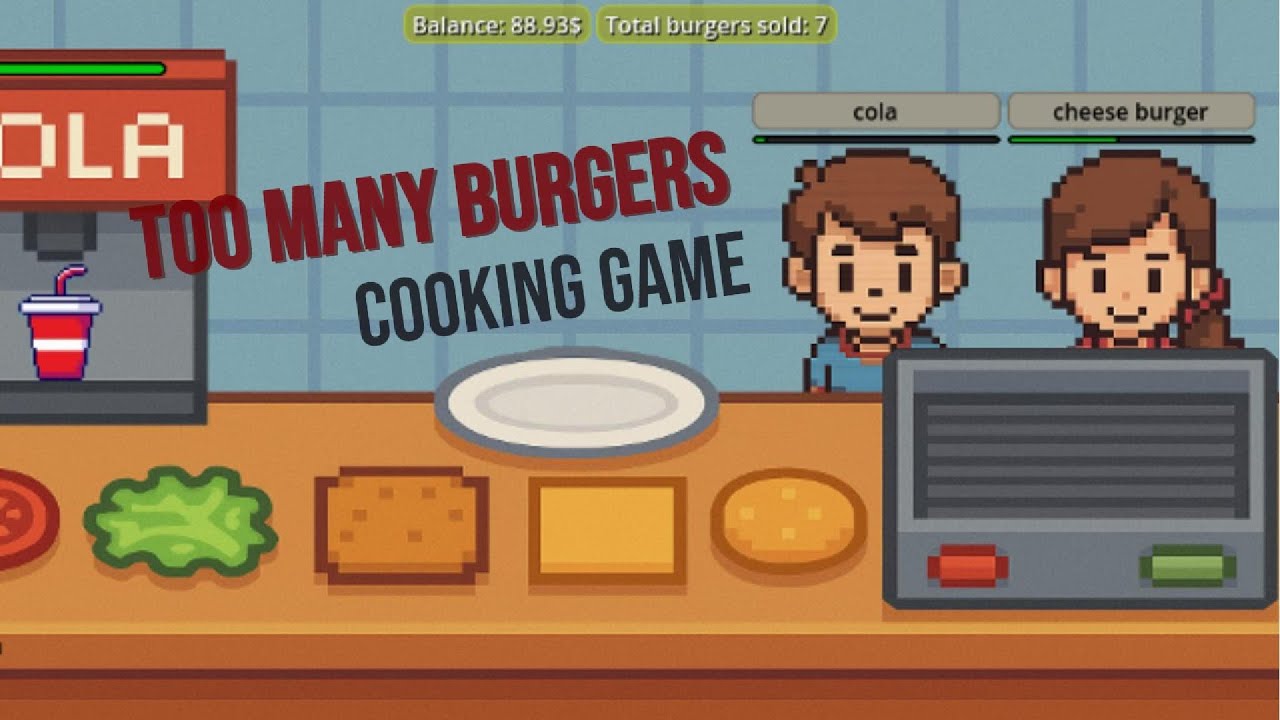 ⁣I MADE A 2D BURGER GAME IN GODOT!