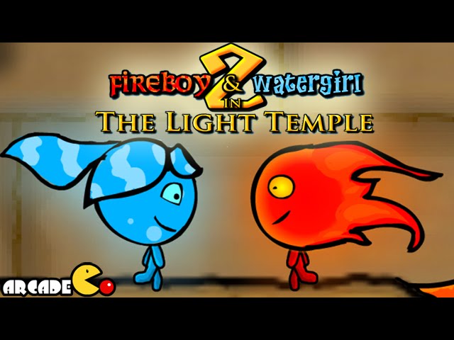 Fireboy and Watergirl: The Light Temple - Walkthrough Level 6