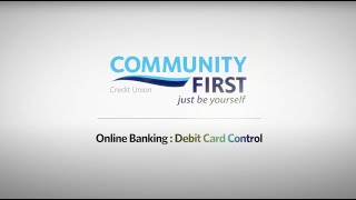 Online Banking Tutorial | Debit Card Control