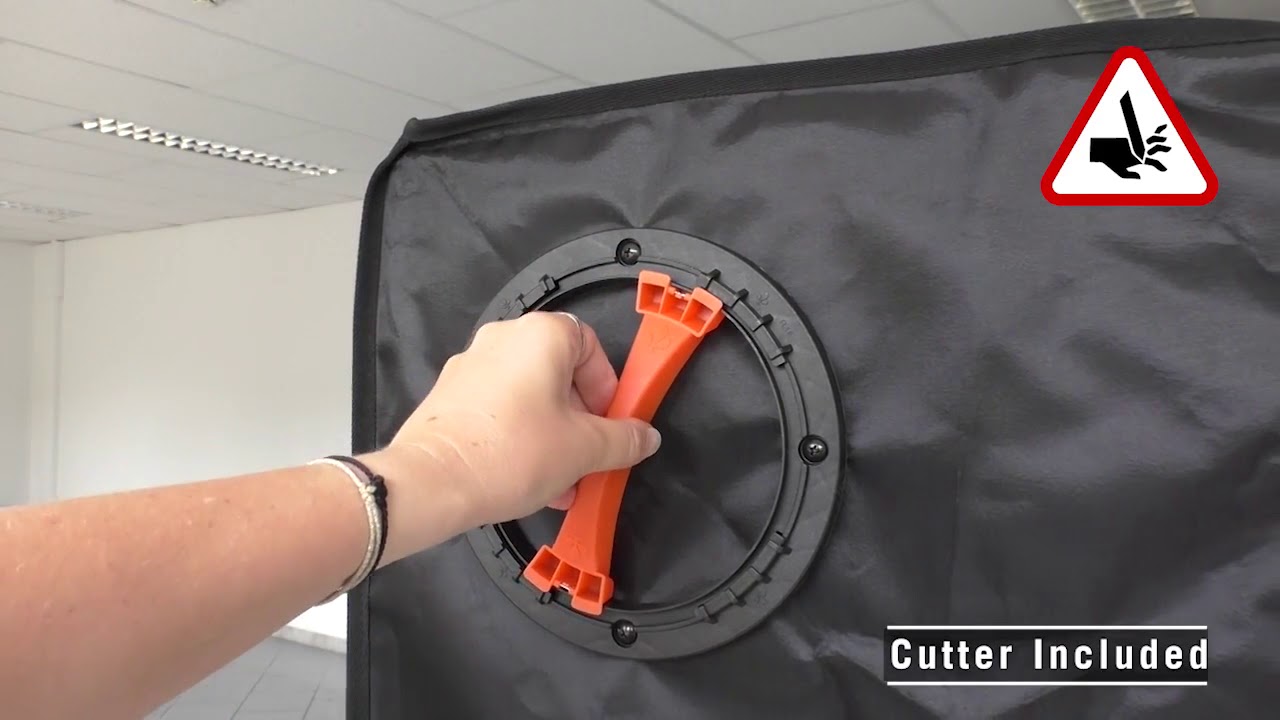 Présentation et assemblage des Ducting Flange par Secret Jardin