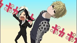 【MAD】One Punch Man - Genos & Lily『Poka Poka』