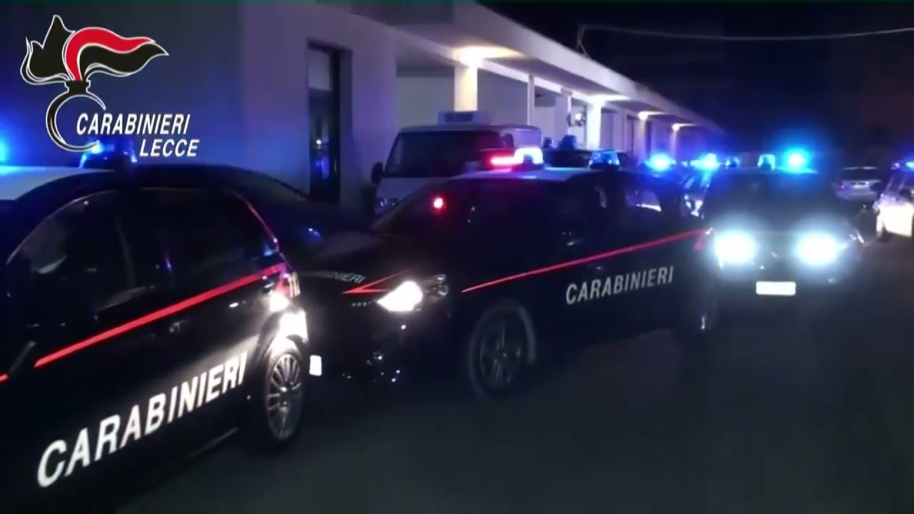 Droga ed estorsioni, 15 arresti nel Salento