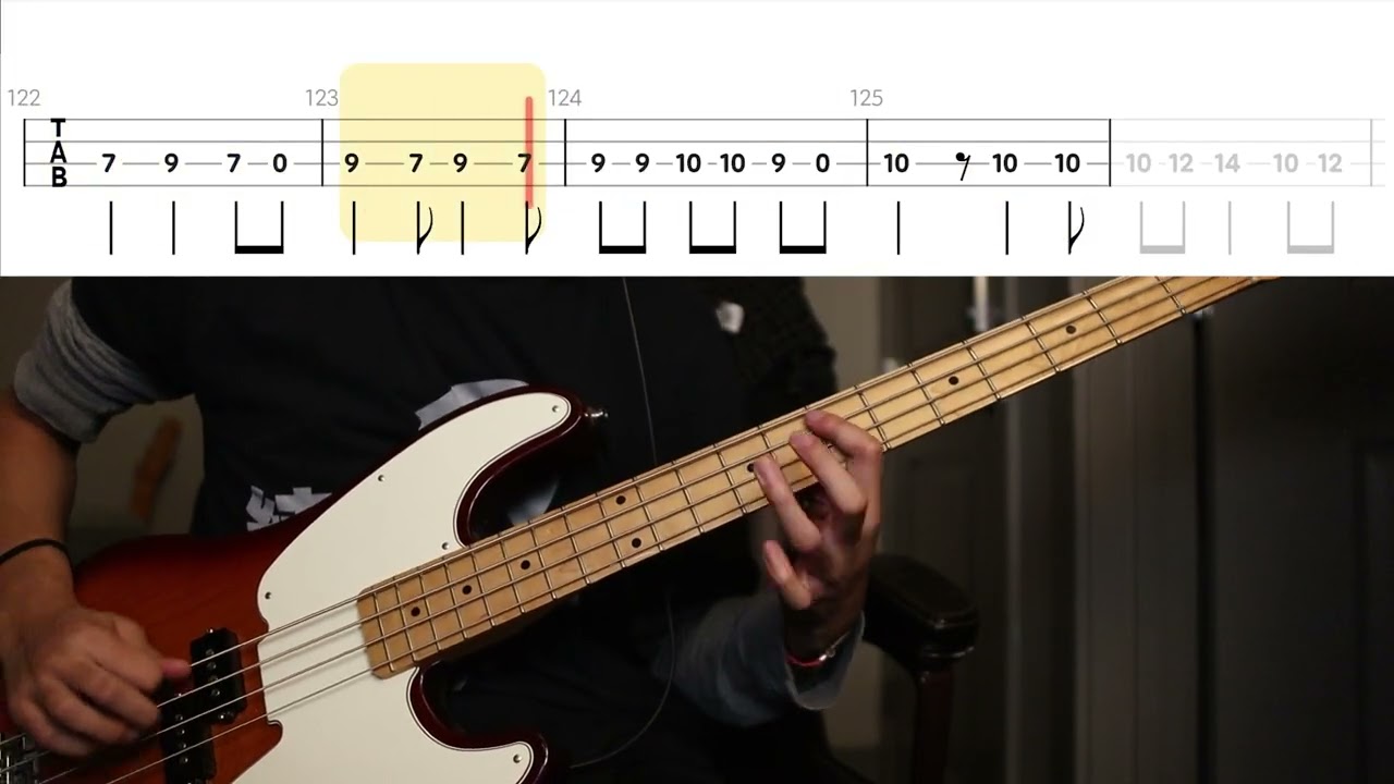 「TAB譜付き」metro「kurayamisaka」「ベース弾いてみた」