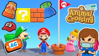 SUPER MARIO en Animal Crossing NEW Horizons Nueva Actualización