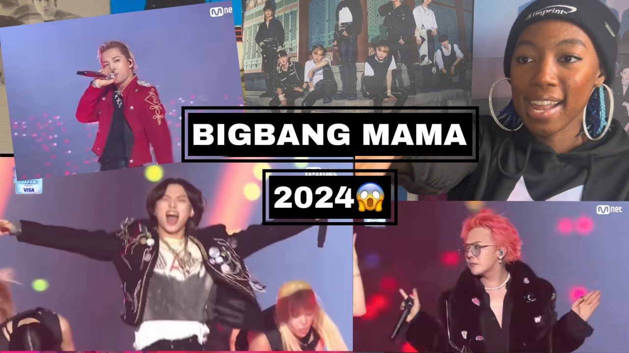 BigBang MAMA 2024 REACTION!!!