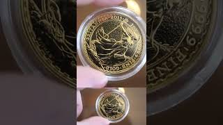 £1800 solid gold coin! Preparing for the 2024 financial crash! #gold #money #coin