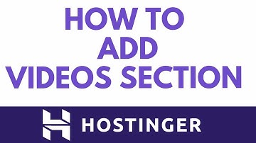 How to Design a Custom Video Section in Hostinger Like a Pro