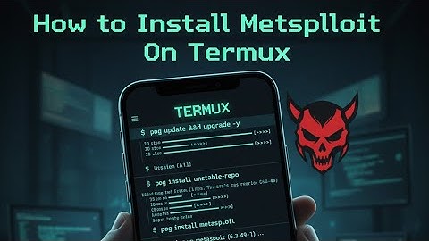 🤯 Metasploit Install Karein Termux Par | Step-by-Step Easy Hindi Tutorial