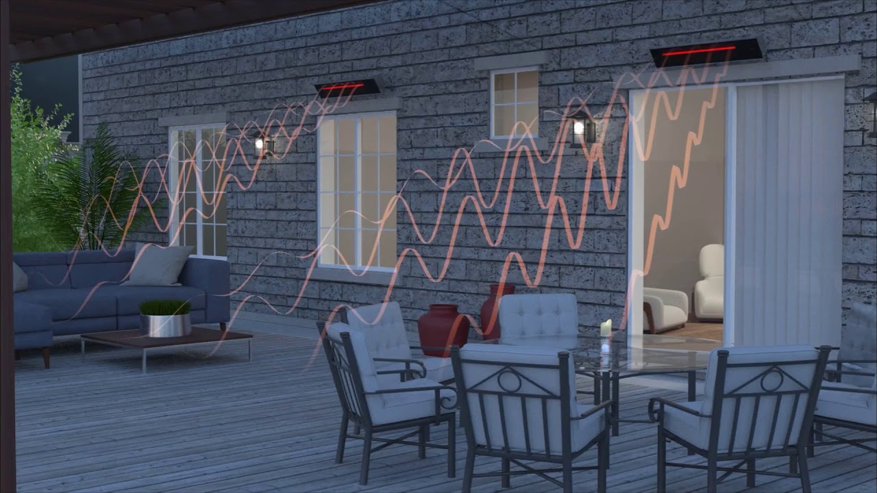 Dimplex DIR Series Indoor/Outdoor Infrared Heater - YouTube