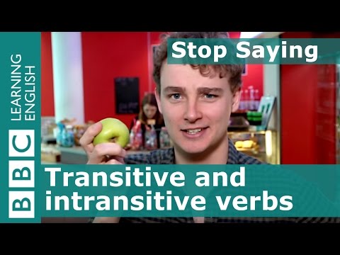 Video: Kas statiivverbid on intransitiivsed?