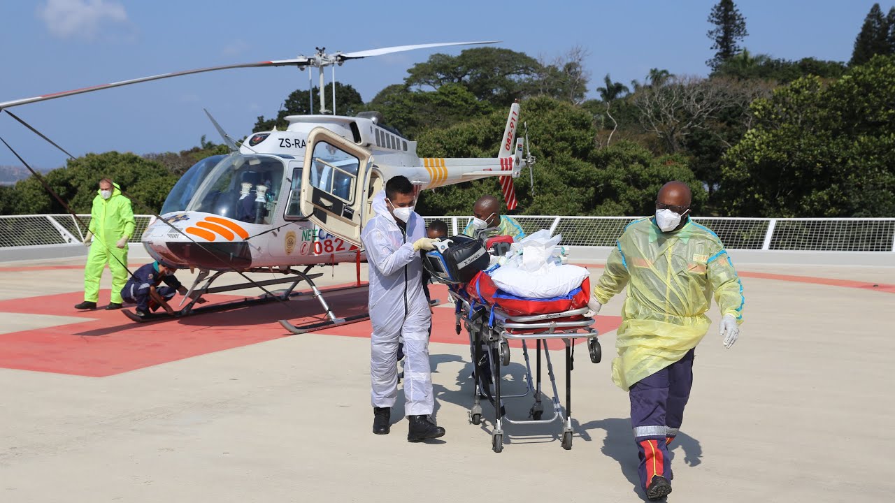 KwaZulu-Natal HEMS: Netcare 6 activated for a collision. - YouTube