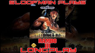 Rambo III (Genesis/Mega Drive) LONGPLAY