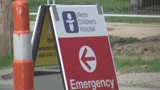 Road closes at Akron Children's Hospital