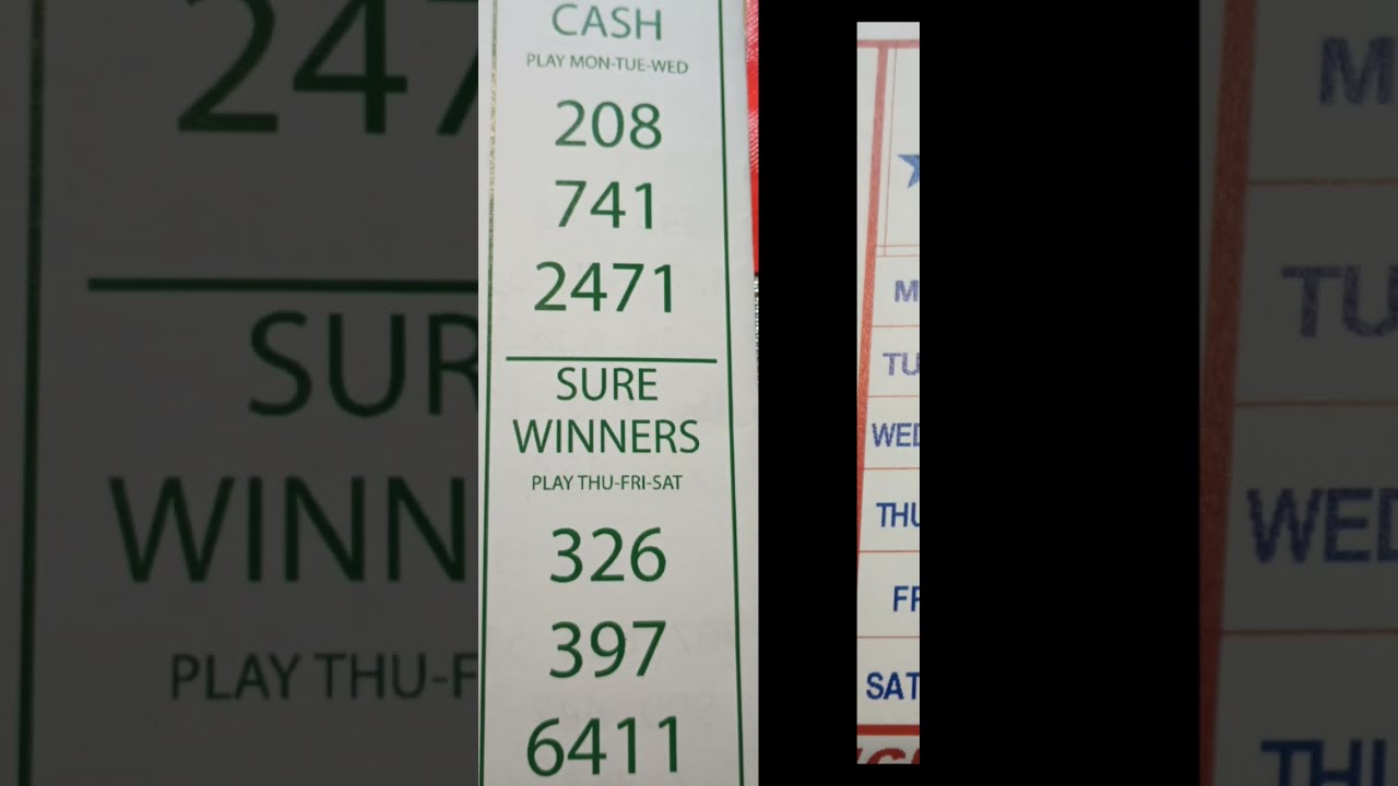 Lottery Sheets From The Streets 6 20 25