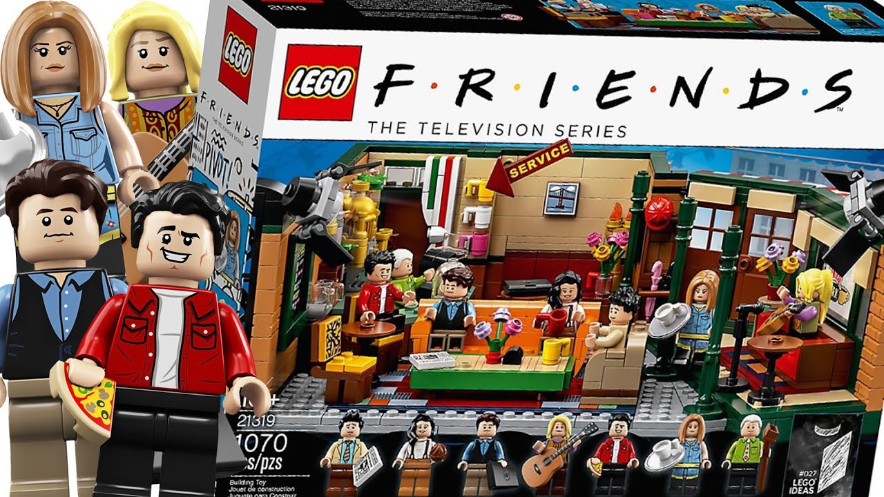 LEGO Friends Central Perk Preview - LEGO IDEAS Set 21319 - YouTube