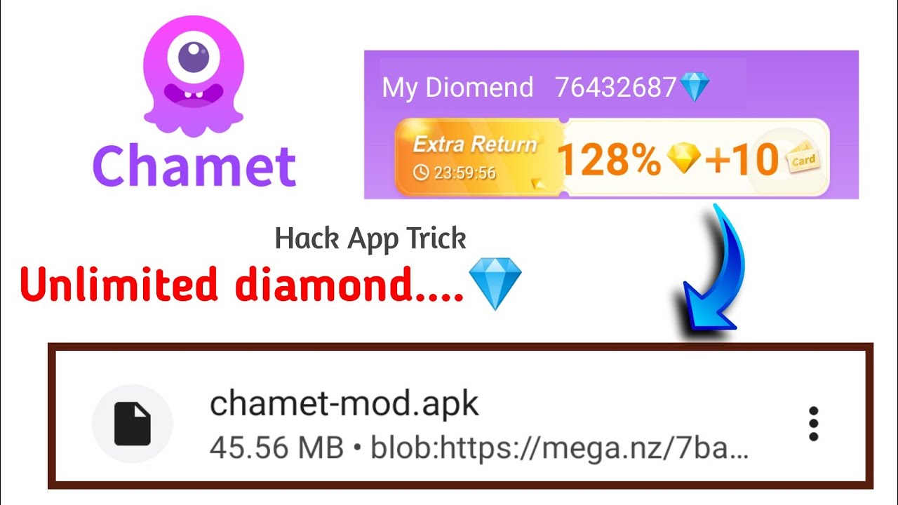 Chamet app free coins chamet mod app chamet app unlimited diamond